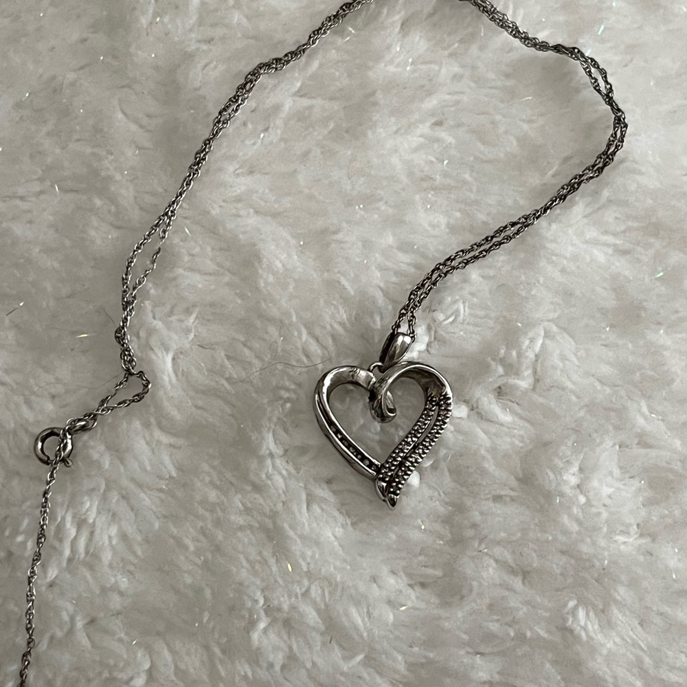 Silver Heart Necklace